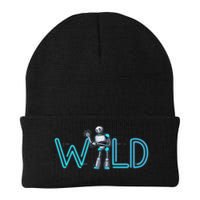 Wild Retro Vintage Robotic Robot Scifi Tech Art Beanie