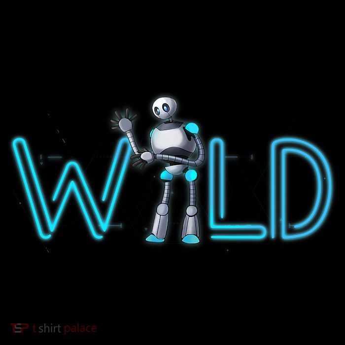 Wild Retro Vintage Robotic Robot Scifi Tech Art Toddler Hoodie