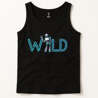 Wild Retro Vintage Robotic Robot Scifi Tech Art Tank Top