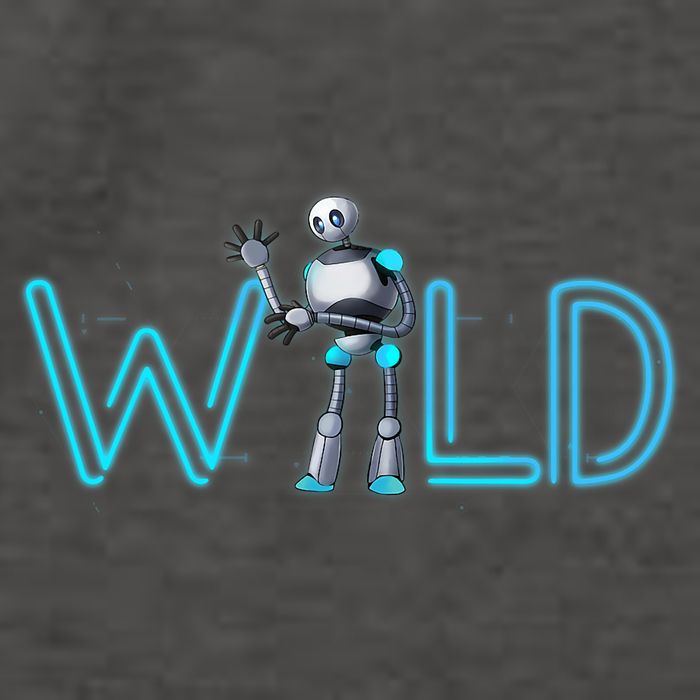 Wild Retro Vintage Robotic Robot Scifi Tech Art Vector Backpack