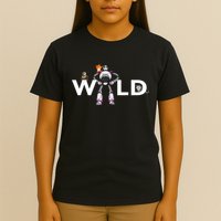 Wild Retro Vintage Robotic Robot Art Science & Math T-Shirt