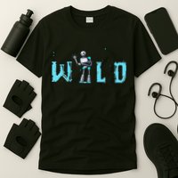 Wild Retro Vintage Robotic Robot Scifi Tech Art T-Shirt