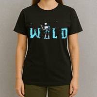 Wild Retro Vintage Robotic Robot Scifi Tech Art T-Shirt