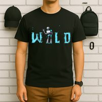 Wild Retro Vintage Robotic Robot Scifi Tech Art T-Shirt