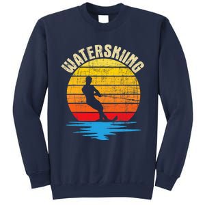 Waterskiing Retro Water Ski Waterskier Watersports Sweatshirt