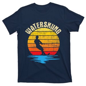 Waterskiing Retro Water Ski Waterskier Watersports T-Shirt