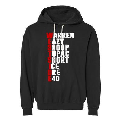 Westside Rappers Garment-Dyed Fleece Hoodie