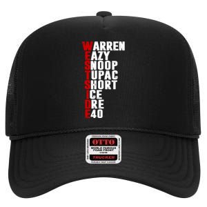 Westside Rappers High Crown Mesh Back Trucker Hat