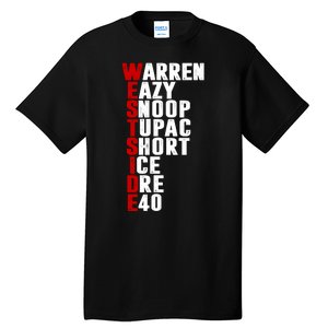 Westside Rappers Tall T-Shirt