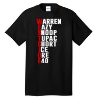 Westside Rappers Tall T-Shirt