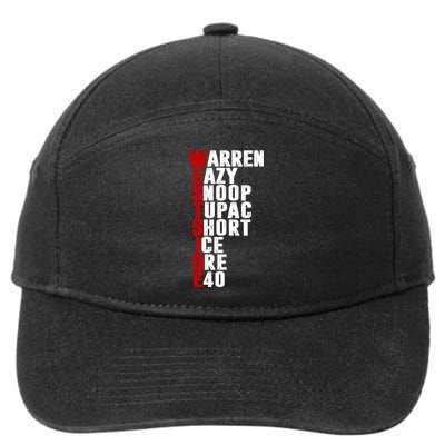 Westside Rappers 7-Panel Snapback Hat