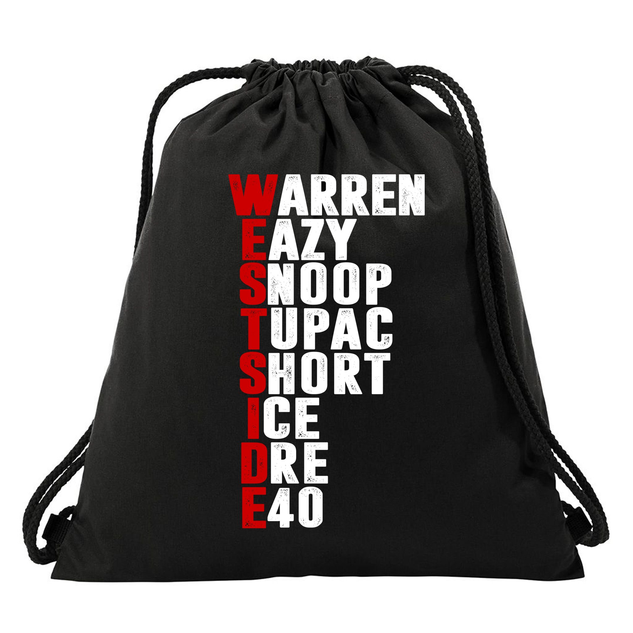 Westside Rappers Drawstring Bag