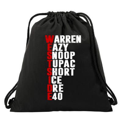 Westside Rappers Drawstring Bag