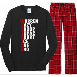 Westside Rappers Long Sleeve Pajama Set