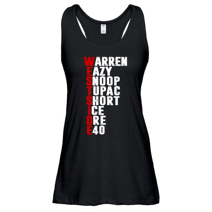 Westside Rappers Ladies Essential Flowy Tank