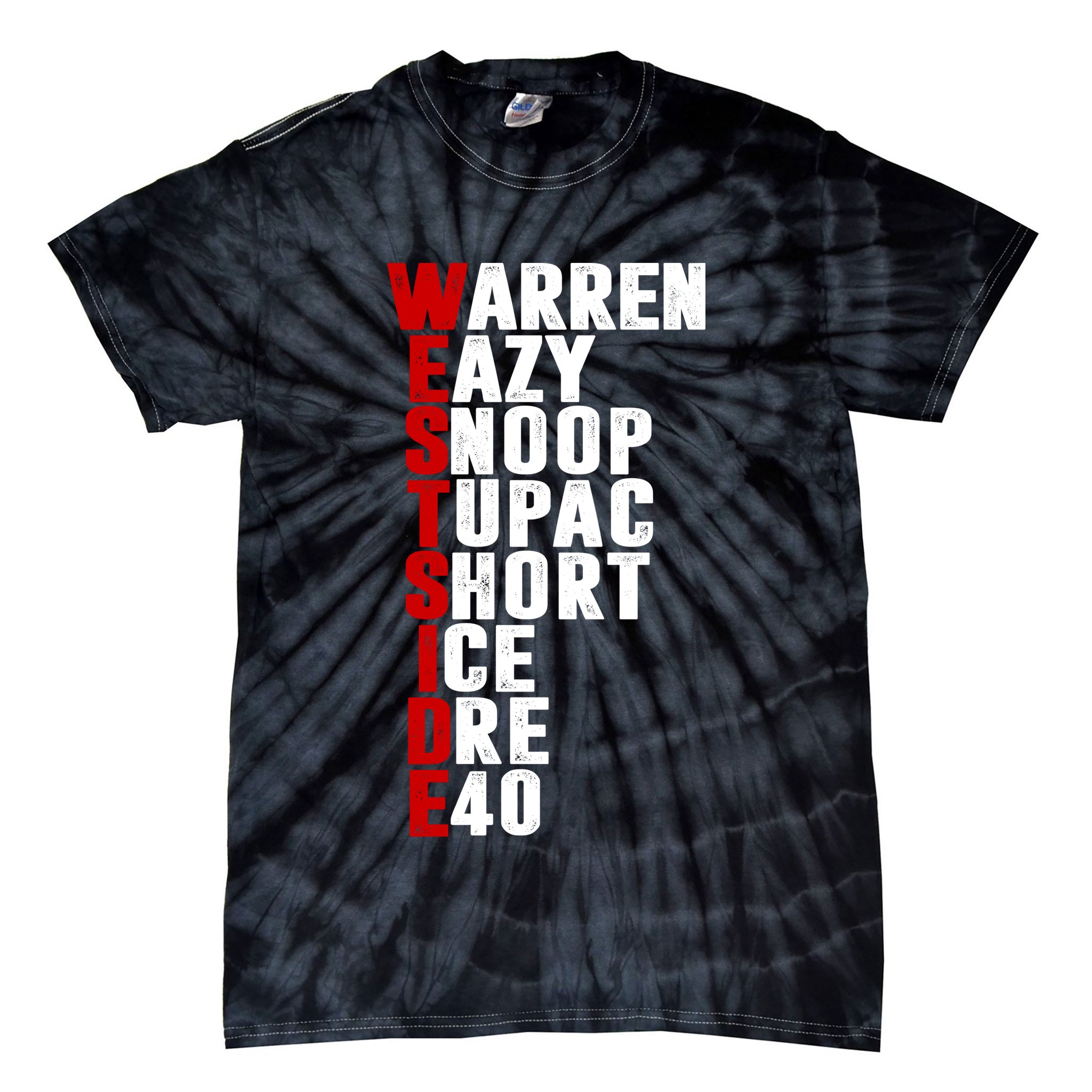 Westside Rappers Tie-Dye T-Shirt