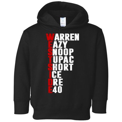 Westside Rappers Toddler Hoodie