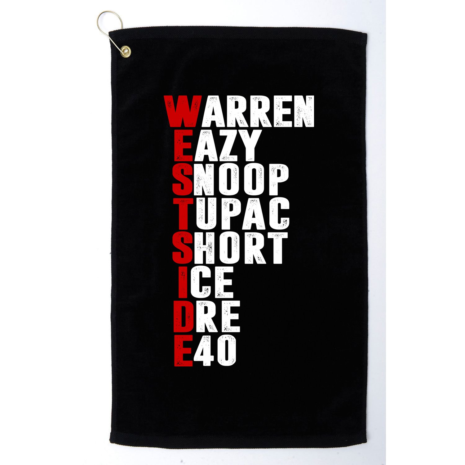 Westside Rappers Golf Towel
