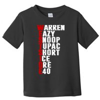 Westside Rappers Toddler T-Shirt