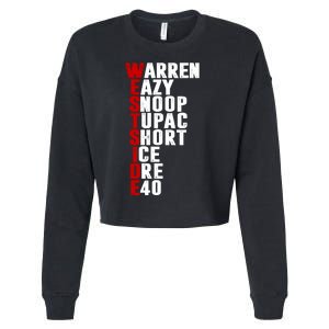 Westside Rappers Cropped Pullover Crew