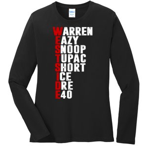 Westside Rappers Ladies Long Sleeve Shirt