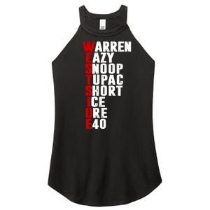 Westside Rappers Women's Perfect Tri Rocker Tank