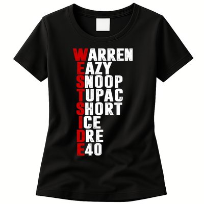 Westside Rappers Womens T-Shirt