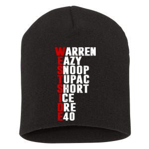 Westside Rappers Short Acrylic Beanie