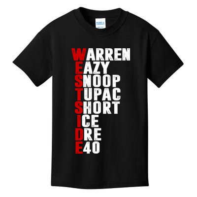 Westside Rappers Kids T-Shirt