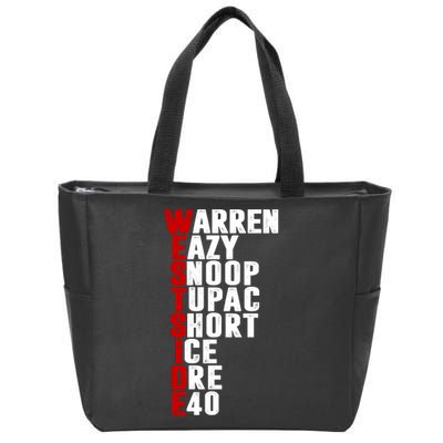 Westside Rappers Zip Tote Bag