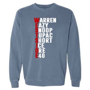 Westside Rappers Garment-Dyed Sweatshirt