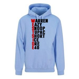 Westside Rappers Unisex Surf Hoodie