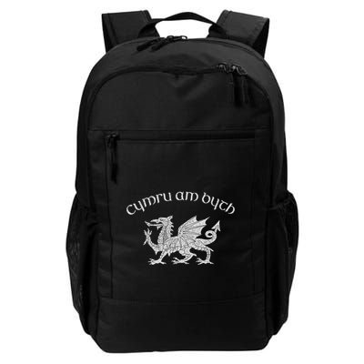 Wales Red Welsh Dragon Cymru Am Byth Welsh Pride Daily Commute Backpack
