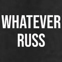 Whatever Russ 7 Panel Mesh Trucker Snapback Hat