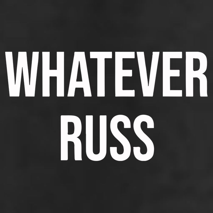 Whatever Russ 7 Panel Mesh Trucker Snapback Hat
