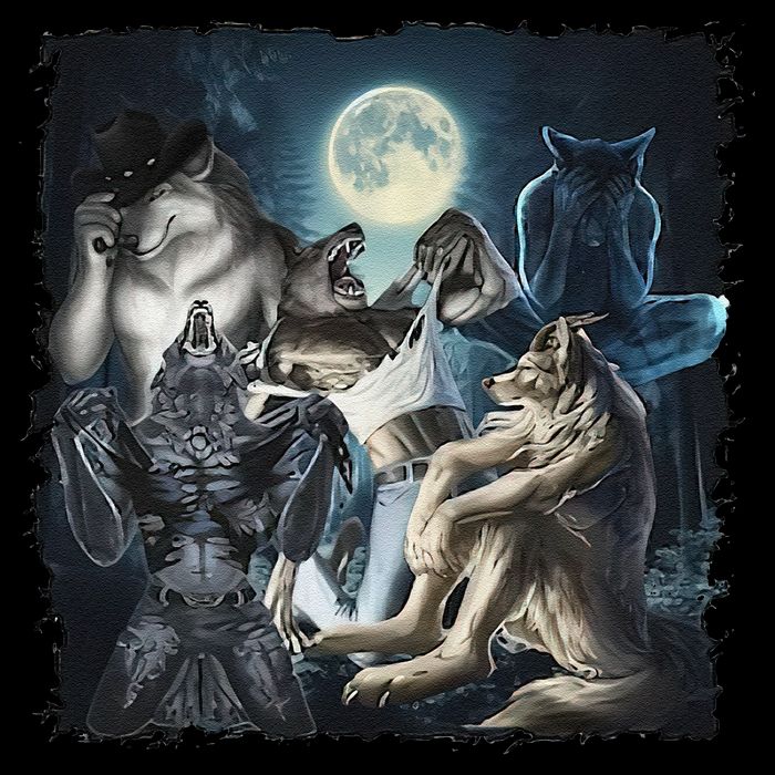 Wolf Ripping Werewolf Alpha Wolf Funny Oddly Meme Backpack