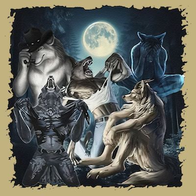 Wolf Ripping Werewolf Alpha Wolf Funny Oddly Meme T-Shirt