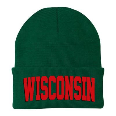 Wisconsin Red Knit Cap Winter Beanie