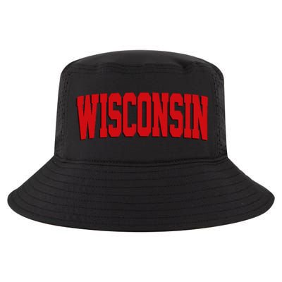 Wisconsin Red Cool Comfort Performance Bucket Hat