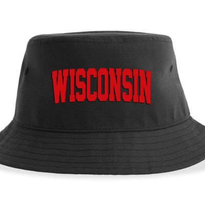 Wisconsin Red Sustainable Bucket Hat