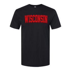 Wisconsin Red Softstyle CVC T-Shirt