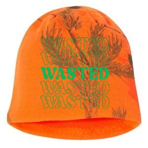 Wasted Retro Kati - Camo Knit Beanie