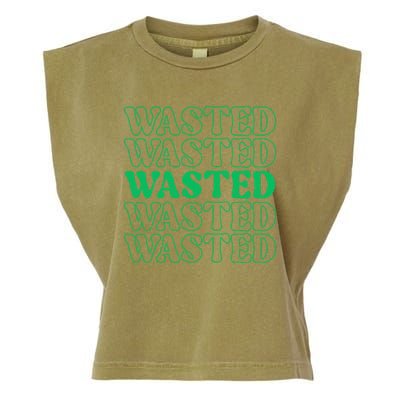 Wasted Retro Garment-Dyed Women's Muscle Tee