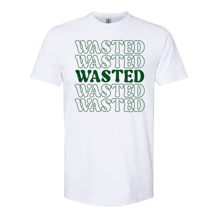 Wasted Retro Softstyle CVC T-Shirt