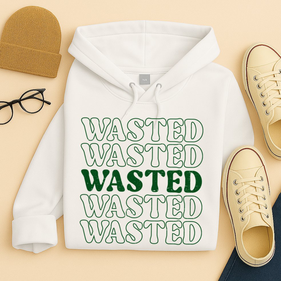 Wasted Retro Hoodie