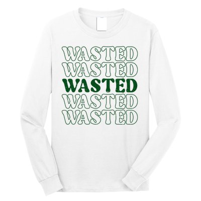 Wasted Retro Long Sleeve Shirt