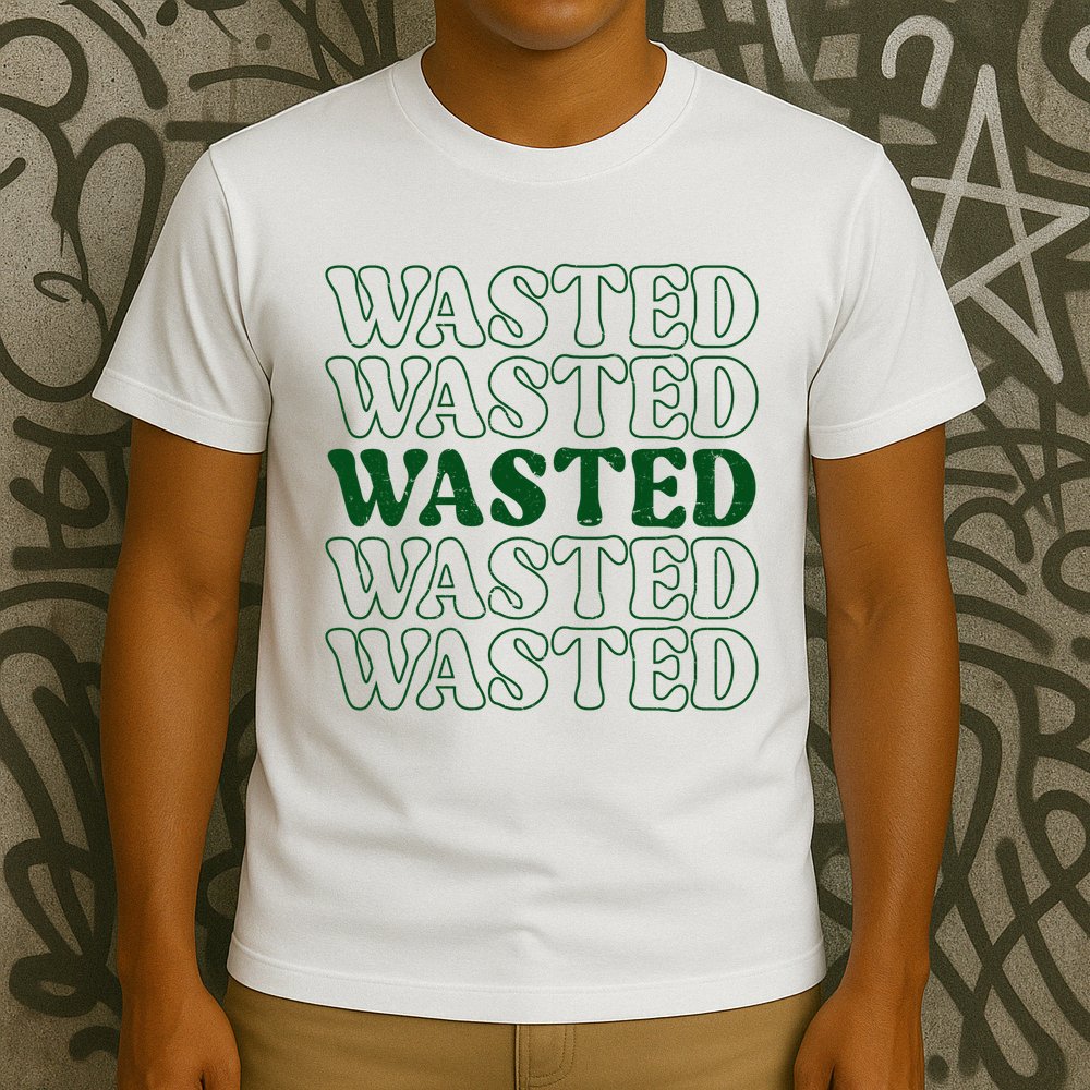 Wasted Retro T-Shirt