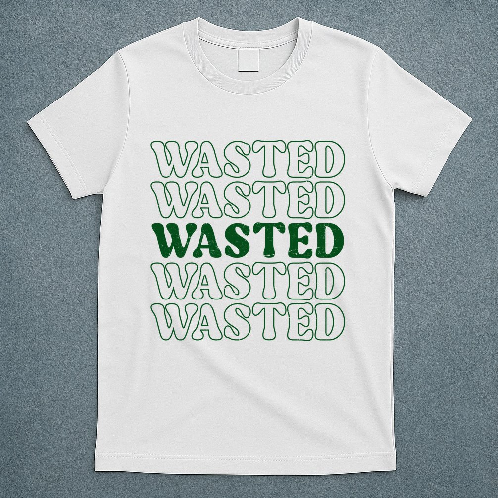 Wasted Retro T-Shirt