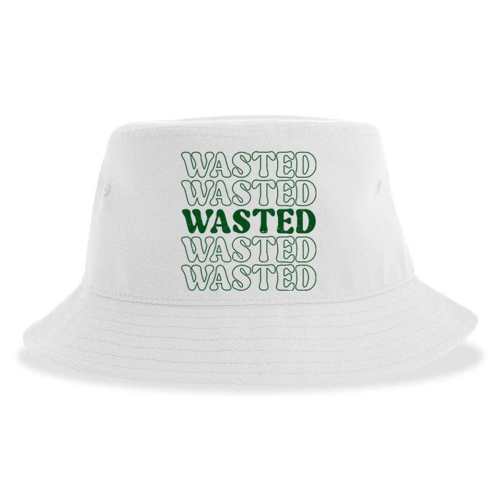 Wasted Retro Sustainable Bucket Hat