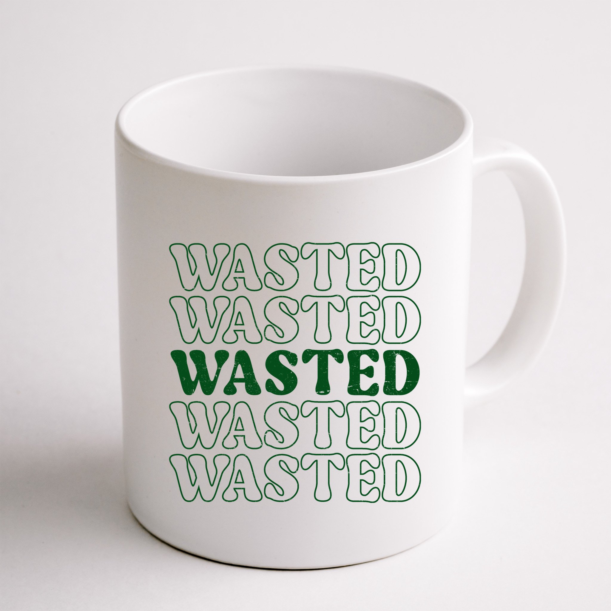 Wasted Retro Mug